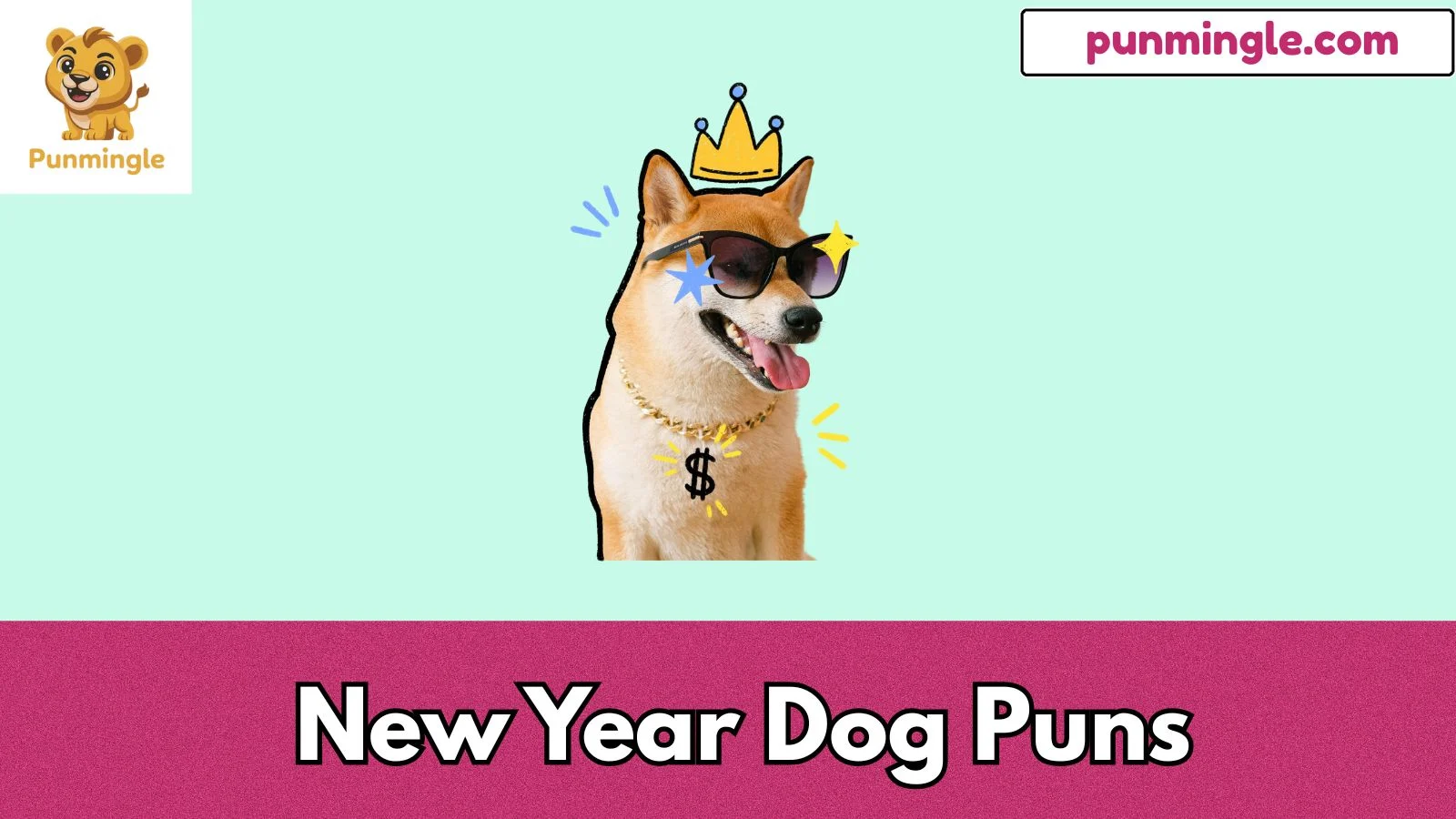 New Year Dog Puns