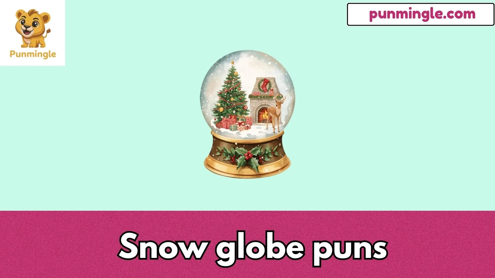 Snow globe puns