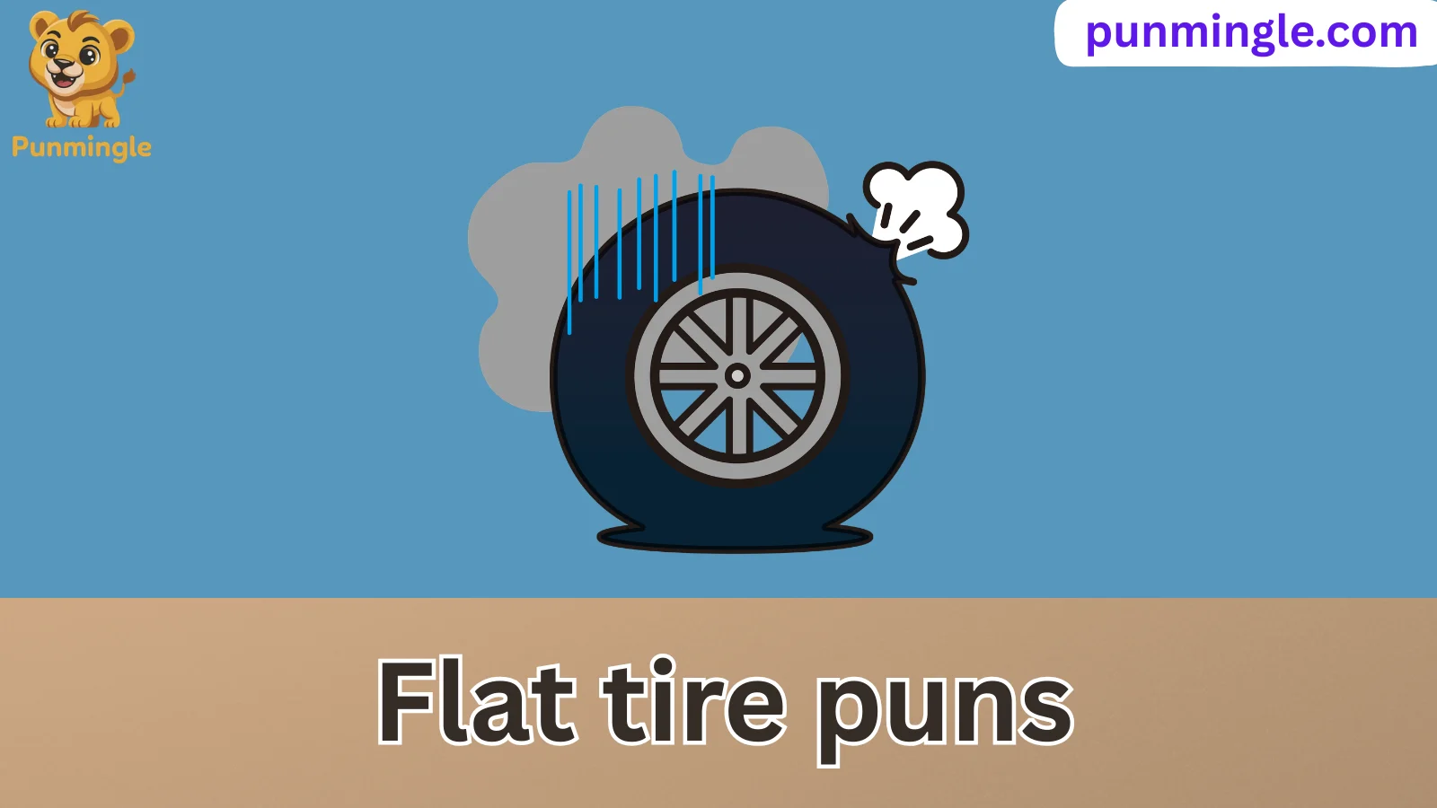 Flat tire puns